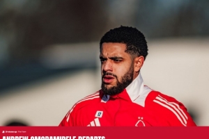 电子竞技投注-官方：斯特拉斯堡买断诺丁汉森林后卫奥莫巴米德尔